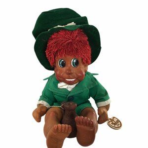 Wooden Doll Naber Kids Vintage Danny #183 1995 16" Collectible Green RARE